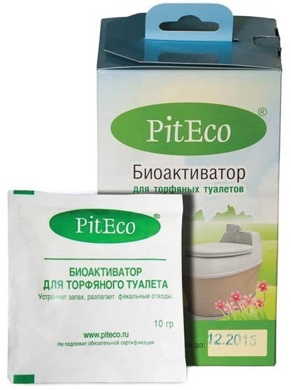 Биоактиватор Piteco для торфяных туалетов 160 г (15339)