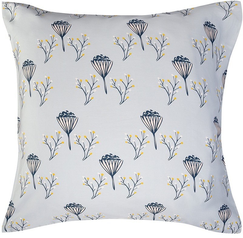 Набор наволочек "Полевые цветы" из премиального сатина из коллекции russian north, 70х70 см (78465)