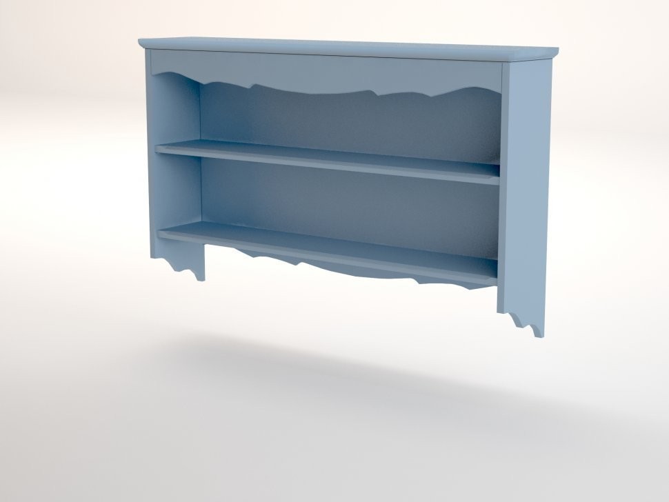 Полка Leontina Blue для книг арт ST9325B-ET