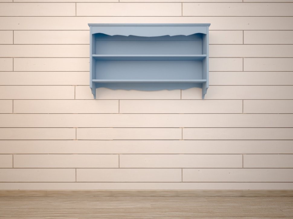 Полка Leontina Blue для книг арт ST9325B-ET