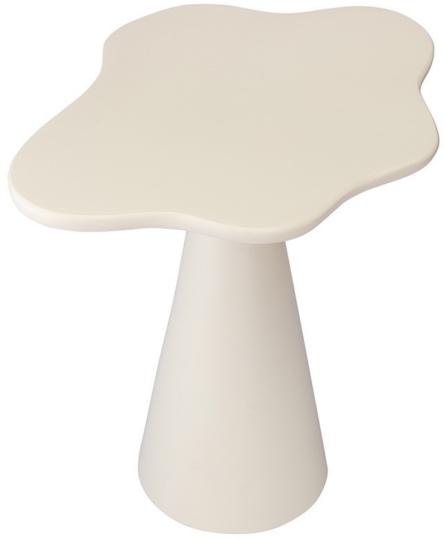 Столик приставной fluid, 56х52 см, морская пена (78646)