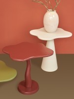 Столик приставной fluid, 56х52 см, морская пена (78646)