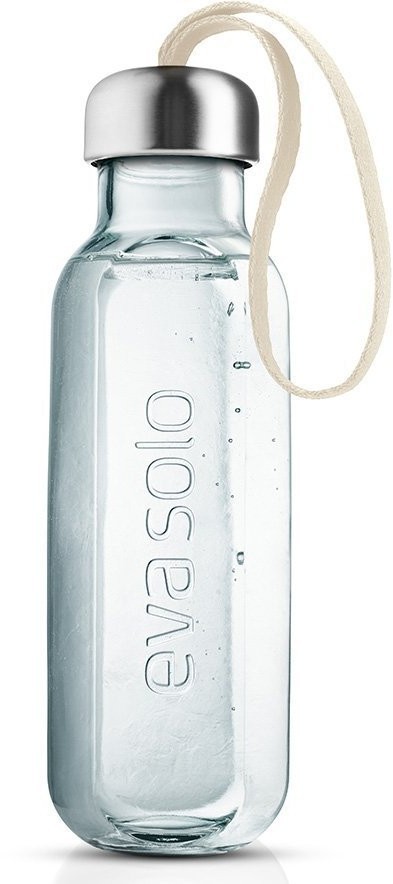Бутылка, 500 мл, переработанное стекло, бежевая (72797)