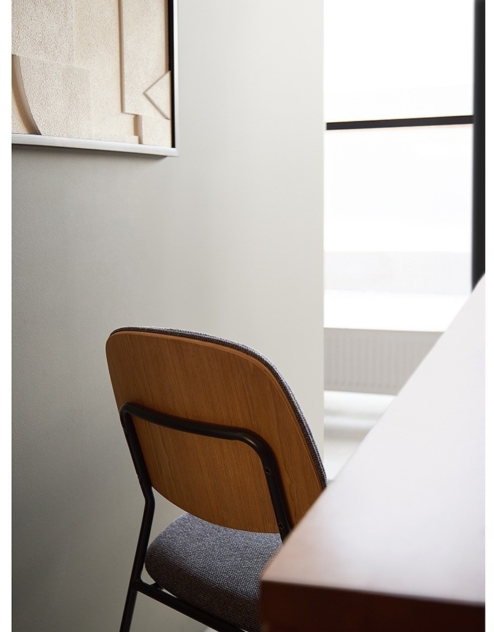 Стул tilla, рогожка, дымчато-серый (78898)