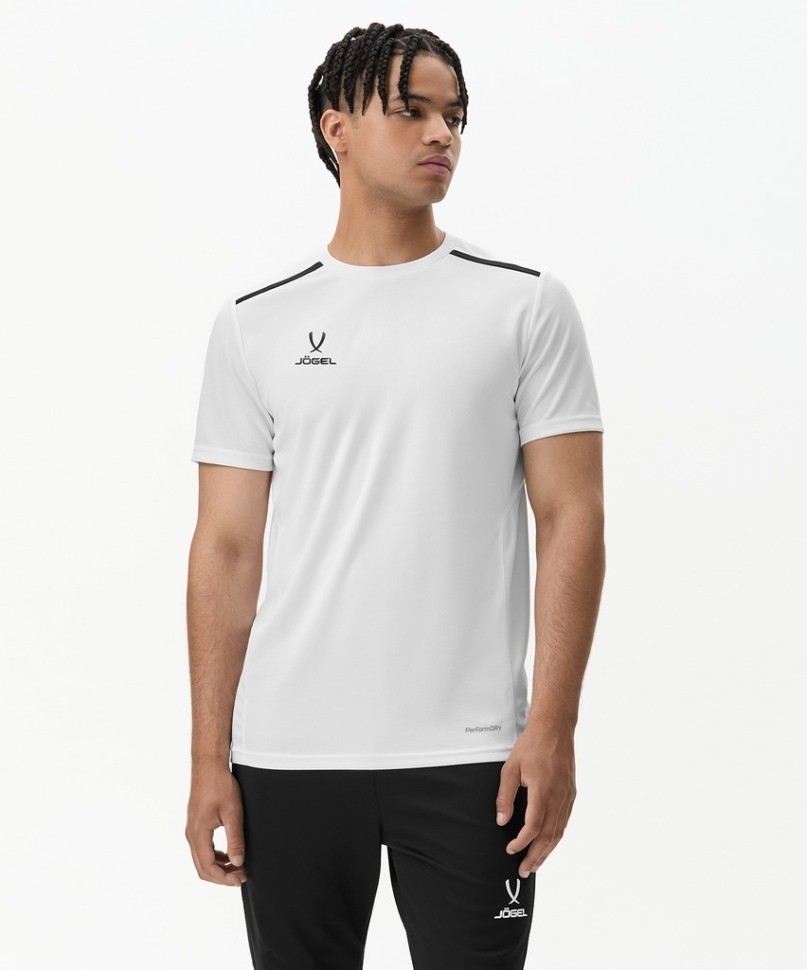 Футболка тренировочная JOGEL DIVISION Training Tee, белый (2120544)