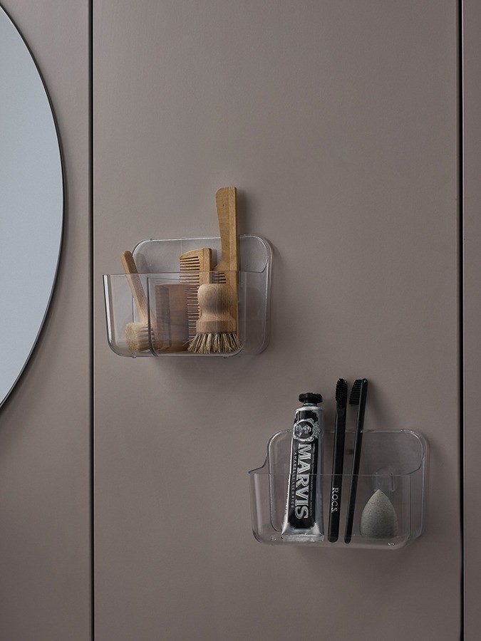 Органайзер для ванной и кухни подвесной keep in, 2 секции (79061)