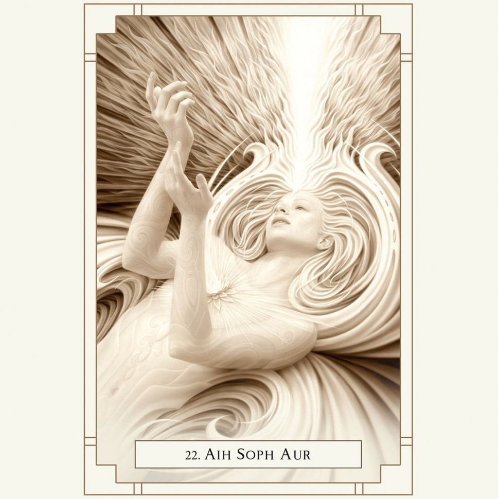 Карты Таро "White Light Oracle" Blue Angel / Оракул Белого Света (46093)