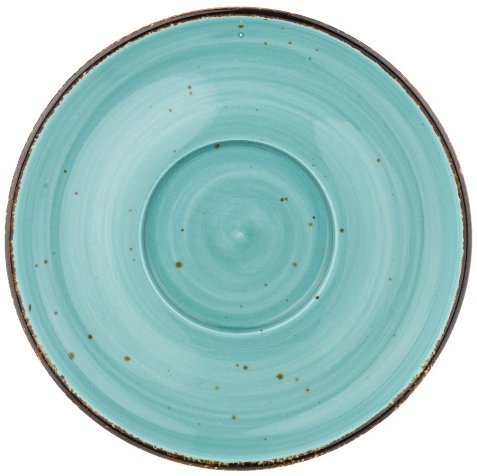 Чайная пара bronco "nature" 300 мл, бирюзовый (263-1031)