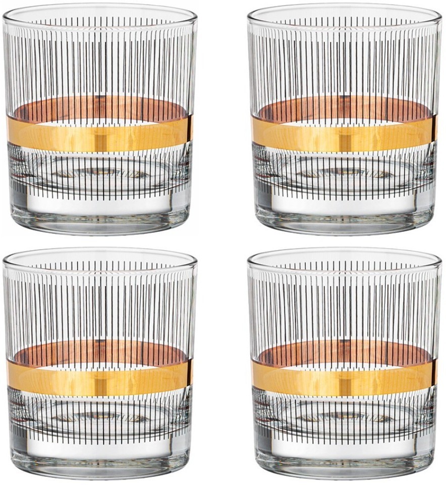 Набор стаканов "allure" из 4 штук 380мл Rakle (312-162)