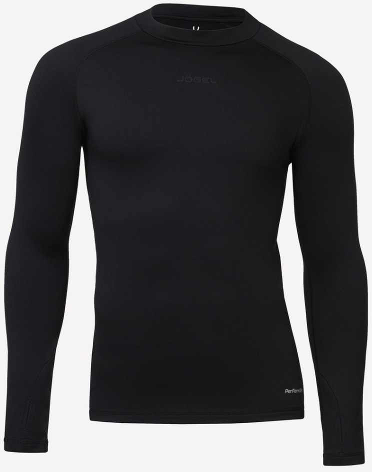 Джемпер компрессионный утепленный JOGEL CAMP PerFormDRY Baselayer Top Warm, черный (2126295)