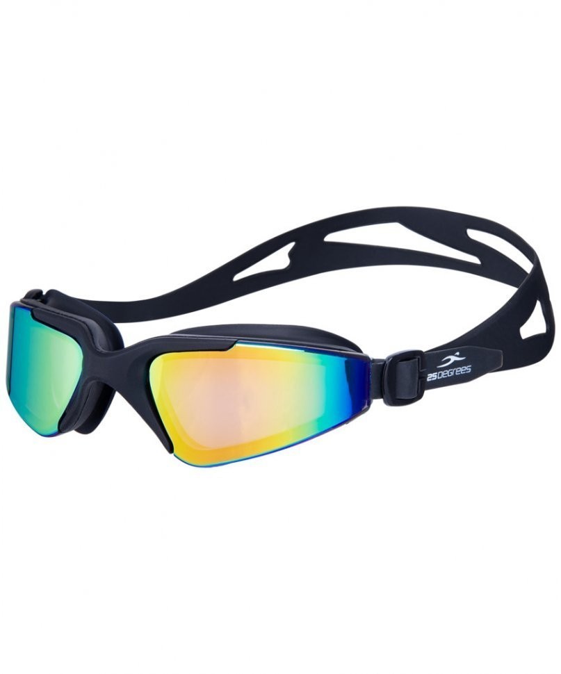 Очки для плавания Prisma Mirrored Black, подростковый (783494)