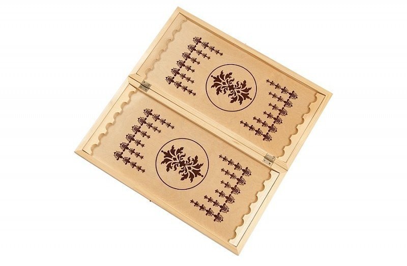 Нарды "Кировские" средние (Россия, дерево, 50х25х4 см) (28191)