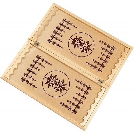 Нарды "Кировские" средние (Россия, дерево, 50х25х4 см) (28191)