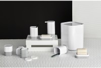 Диспенсер для жидкого мыла tyer, 430 мл, белый/серый (75838)