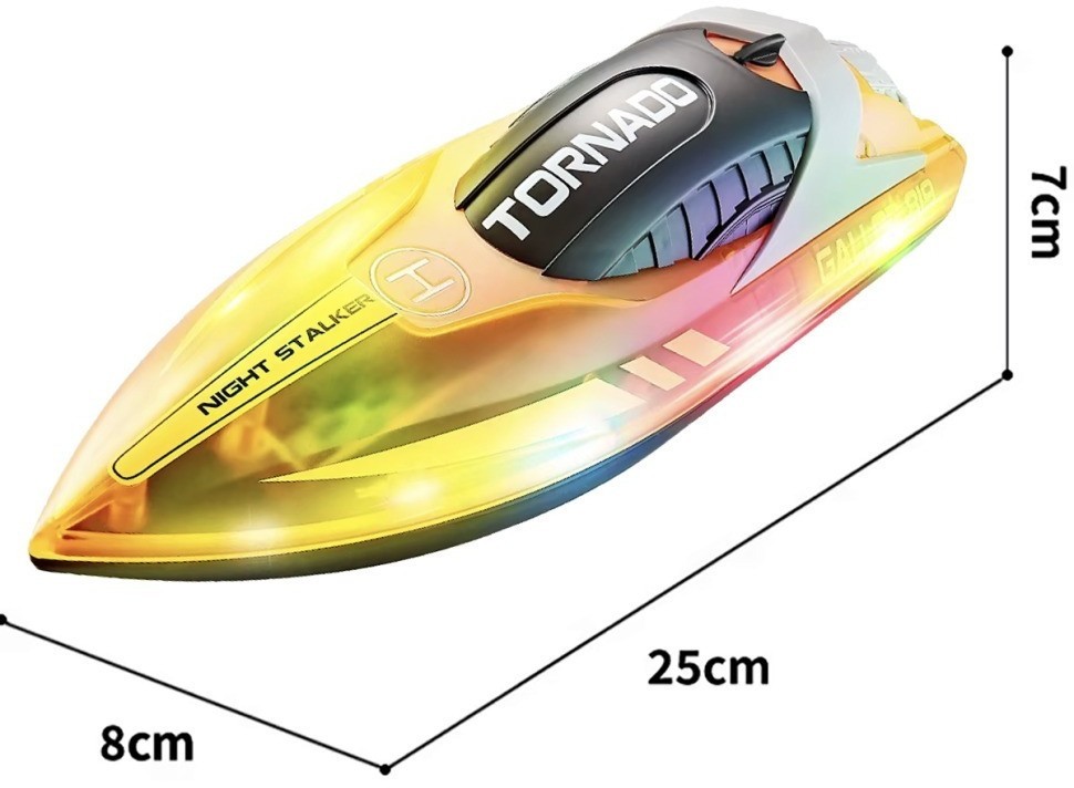 Радиоуправляемый катер Gallop (25 см, 15 км/ч) (HJ819-ORANGE)