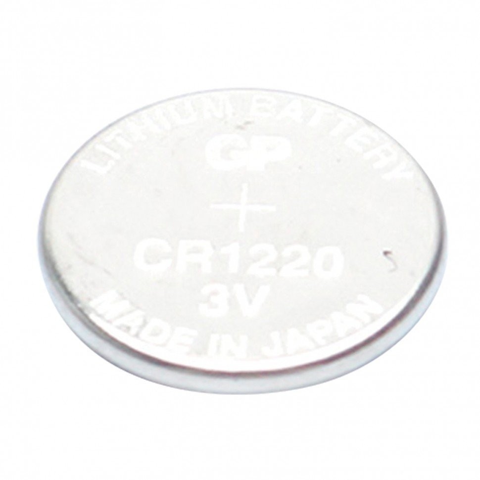 Батарейка литиевая GP Lithium CR1220 1 шт CR1220RA-7C5 (5) (76382)
