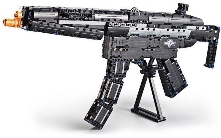 Конструктор Cada deTech Пулемет MP5, 617 деталей (C81006W)