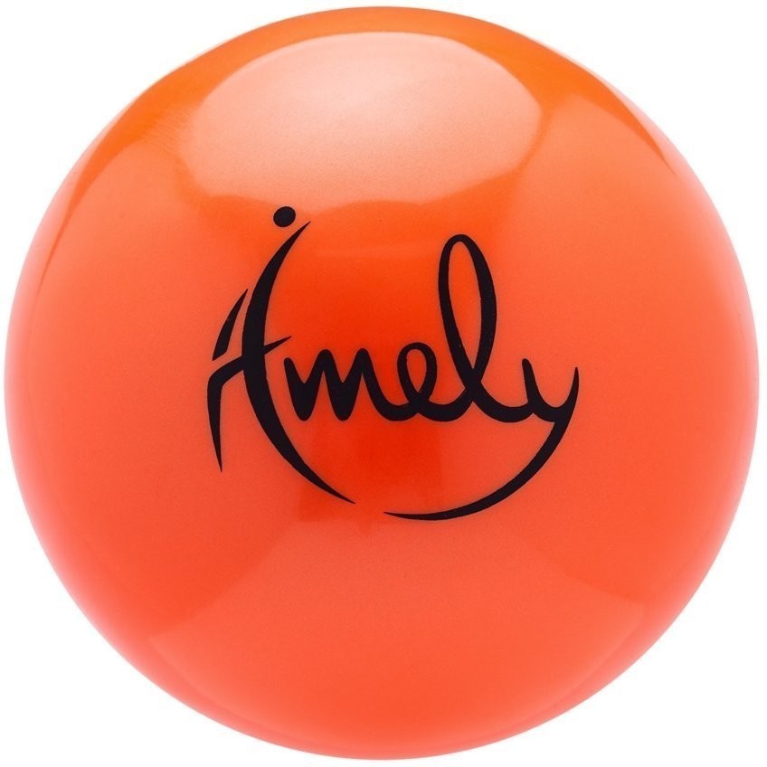 Мяч для художественной гимнастики AGB-301 19 см, оранжевый (1530770)