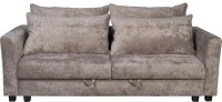 Диван Marco трехмест. раскл., велюр серо-бежевый Crush03 225*102*92см (TT-00010407)