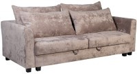 Диван Marco трехмест. раскл., велюр серо-бежевый Crush03 225*102*92см (TT-00010407)