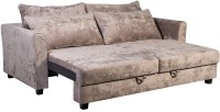 Диван Marco трехмест. раскл., велюр серо-бежевый Crush03 225*102*92см (TT-00010407)
