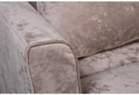 Диван Marco трехмест. раскл., велюр серо-бежевый Crush03 225*102*92см (TT-00010407)