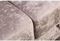 Диван Marco трехмест. раскл., велюр серо-бежевый Crush03 225*102*92см (TT-00010407)