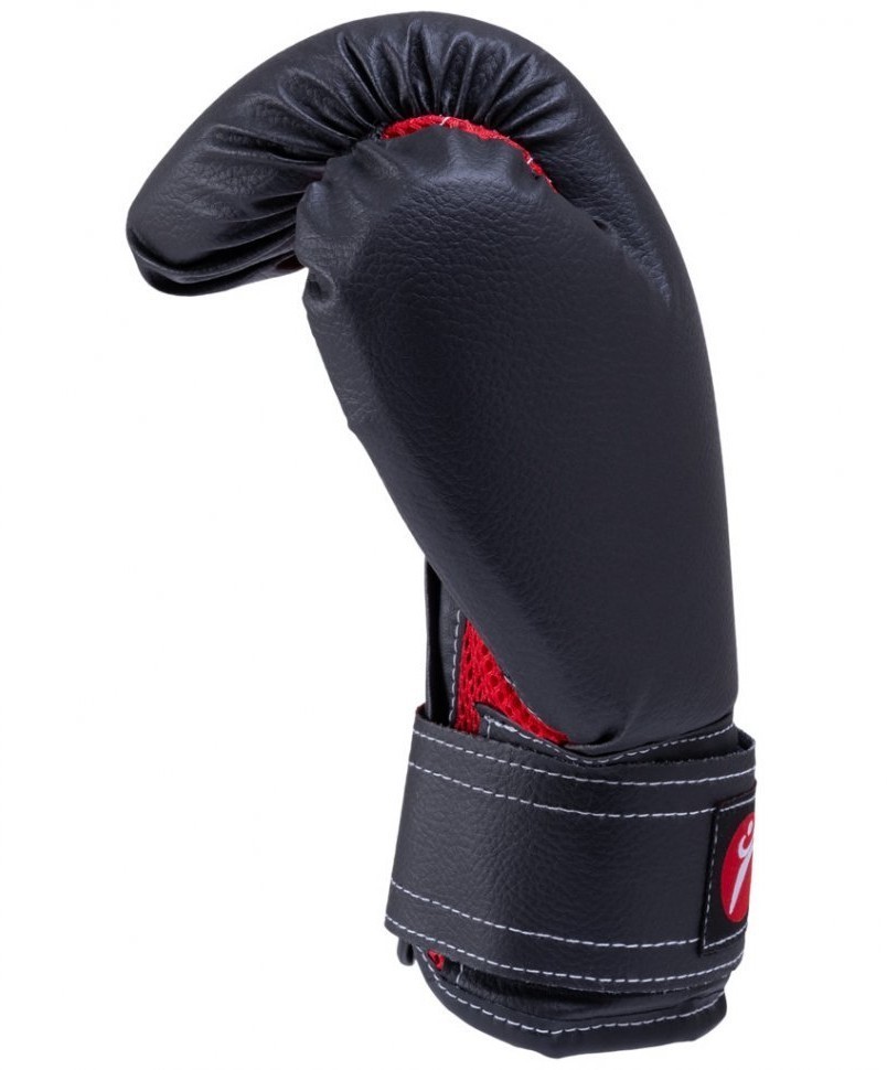 Перчатки боксерские, 10oz, к/з, черный (864472)