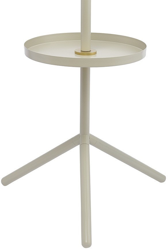 Вешалка напольная с полкой lingon, слоновая кость (77545)