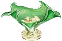 Блюдо на ножке 38см WHITE CRISTAL (647-648)