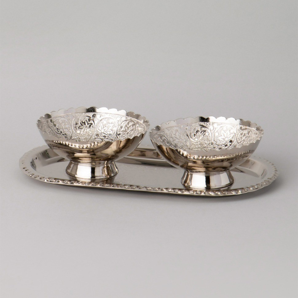 Набор для сервировки на подносе 8.5x3.5 см Lefard (733-152)