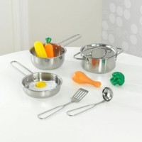 Набор игровой &quot;Игрушечная посуда&quot;, 11 элементов, из металла (63186_KE)