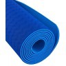 Коврик для йоги и фитнеса FM-201, TPE, 183x61x0,4 см, темно-синий/синий (2103974)