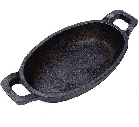 Сковорода чугунная на подставке 15,5х9,5 см MAYER BOCH (26798)