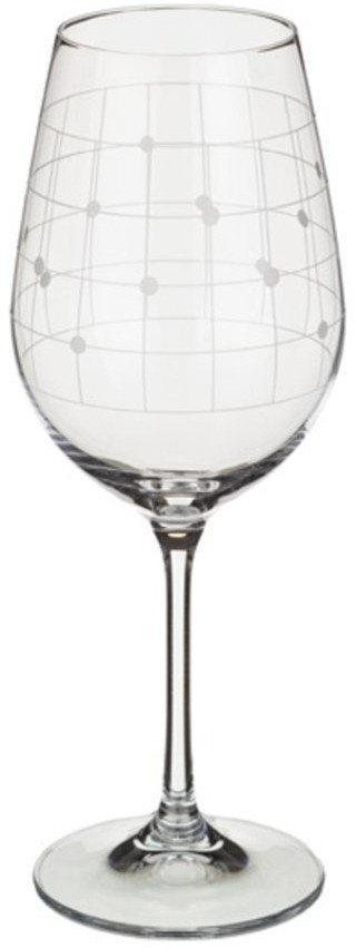 Набор бокалов для вина из 6 шт. "виола микс" 450 мл высота=24 см Bohemia Crystal (674-417)