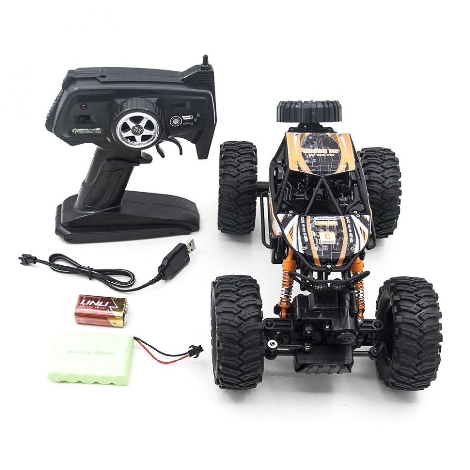 Радиоуправляемый краулер MZ Orange Climbing Car 1:14 2.4G (MZ-2838)