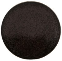 Тарелка E665-P-08210/28, 28 см, керамика, Black, ROOMERS TABLEWARE