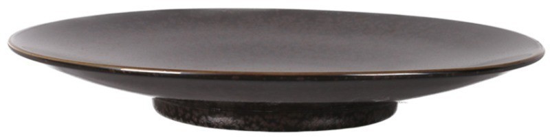Тарелка E665-P-08210/28, 28 см, керамика, Black, ROOMERS TABLEWARE