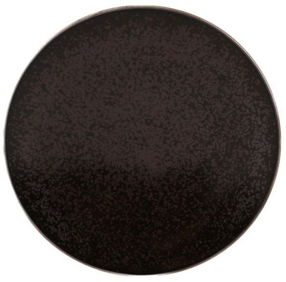 Тарелка E665-P-08210/28, 28 см, керамика, Black, ROOMERS TABLEWARE