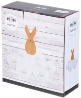 Блюдо для яиц lefard &quot;native&quot; 18 см с дерев. ручкой (587-173)