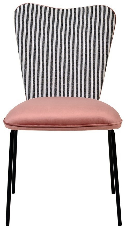 Стул pompadour, велюр, пыльная роза (78064)