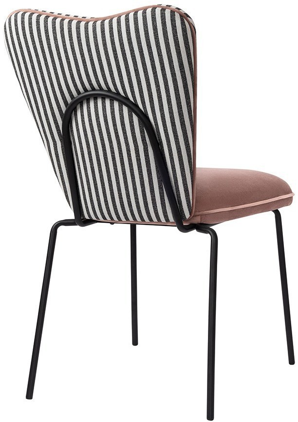 Стул pompadour, велюр, пыльная роза (78064)