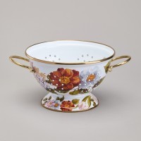 Дуршлаг agness эмалированный серия фландрия, 20см (950-596)