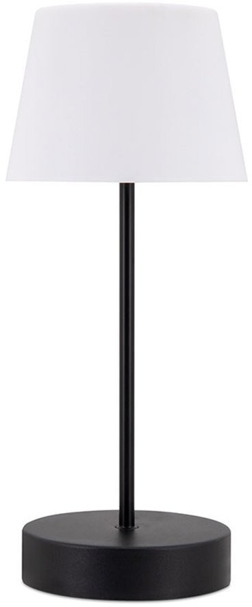 Лампа настольная oscar usb, 14,5х14,5х34 см, черная (72879)