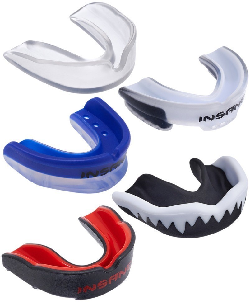 Капа 1-челюстная INSANE PANTHER, ЭВА, синий, взрослый (2119142)