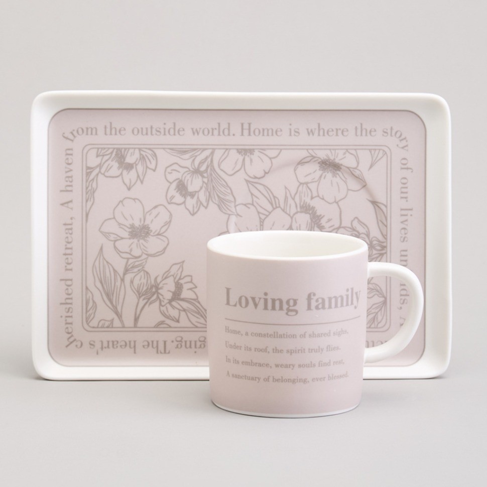 Чайный набор lefard 210mл "loving family" на 1 персону (756-483)