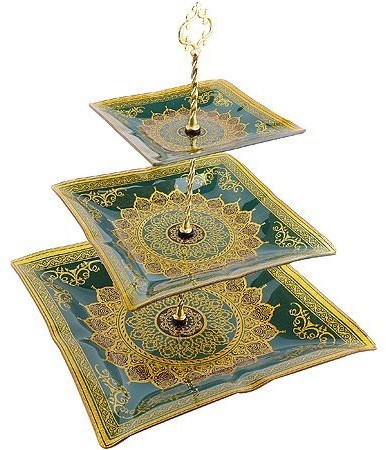 Этажерка 3 уровня, квадрат (7021-34)