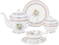 Чайный сервиз lefard &quot;garden&quot; на 6 пер. 20 пр. 1100/300/270 мл/20,5 см (275-1251)