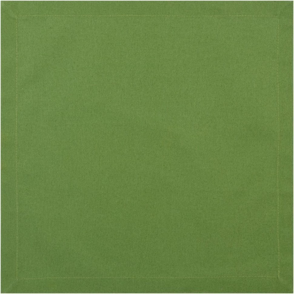 Набор салфеток из 2х шт "ёлка" 40х40 см шампань+зелёный, 100% хлопок SANTALINO (850-817-35)