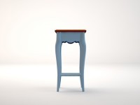 Подставка под цветы Leontina Blue низкая арт ST9303B-ET